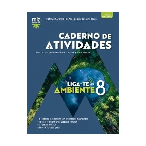9789897444968 - Liga-te ao Ambiente 8 - Ciências Naturais - Caderno de Atividades 9789897444968 - Liga-te ao Ambiente 8 - Ciências Naturais - Caderno de Atividades