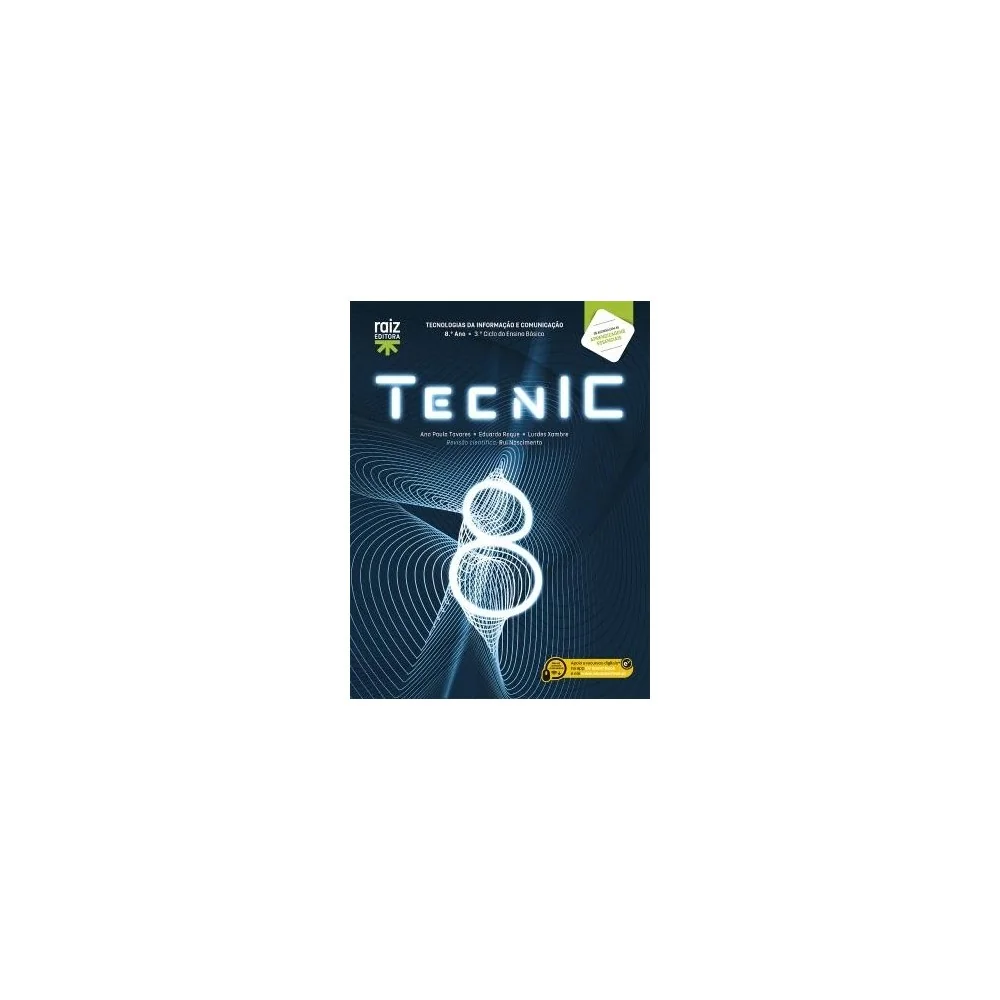 9789897444982 - TecnIC 8 - TIC - Manual do Aluno