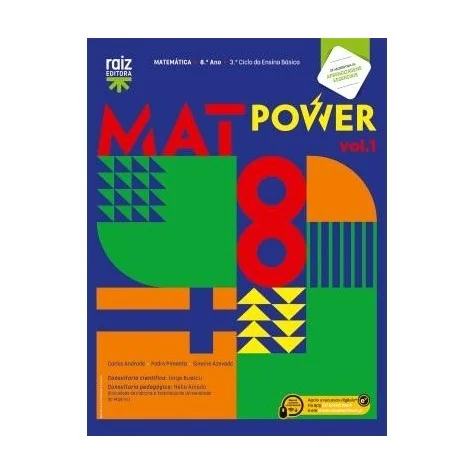 9789897445187 - MatPower 8 - Matemática ( 2 Volumes) - Manual do Aluno 9789897445187 - MatPower 8 - Matemática ( 2 Volumes) - Manual do Aluno