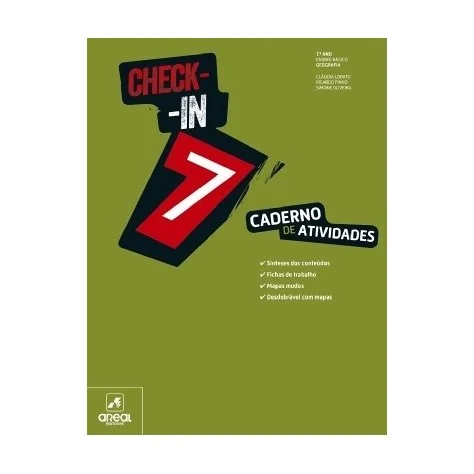 9789897672965 - Check-In 7 - Geografia - Caderno de Atividades