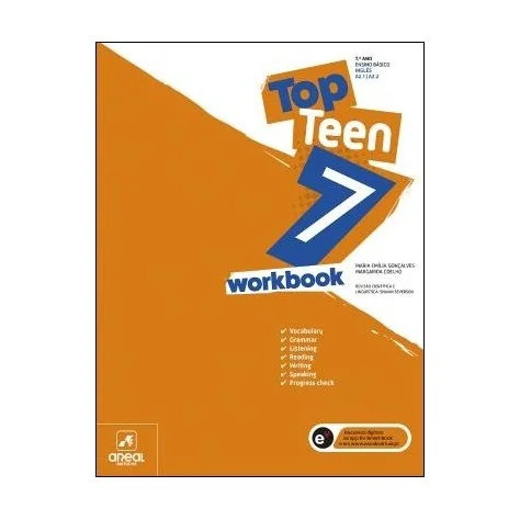 9789897675409 - Top Teen 7 - Inglês - Workbook/Caderno de Atividades 9789897675409 - Top Teen 7 - Inglês - Workbook/Caderno de Atividades