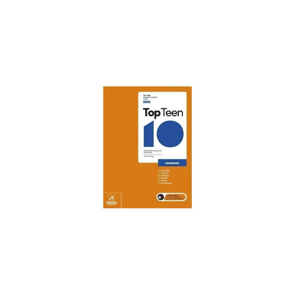 9789897675423 - Top Teen 10 - Inglês - Workbook/Caderno de Atividades