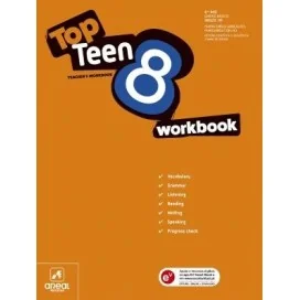 9789897677717 - Top Teen 8 - Inglês - Workbook/Caderno de Atividades