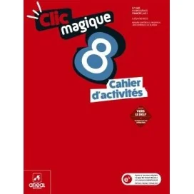 9789897678059 - Clic Magique 8 - Cahier d'activités - Francês - Nível A2.1 - Caderno de Atividades