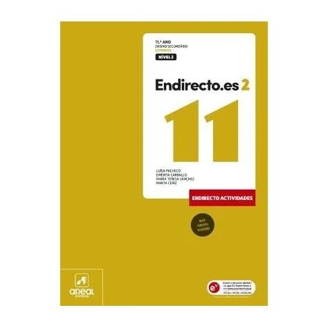 9789897678172 - Endirecto.es 2 - Espanhol - Nível 2 - 11.º Ano - Caderno de Atividades 9789897678172 - Endirecto.es 2 - Espanhol - Nível 2 - 11.º Ano - Caderno de Atividades
