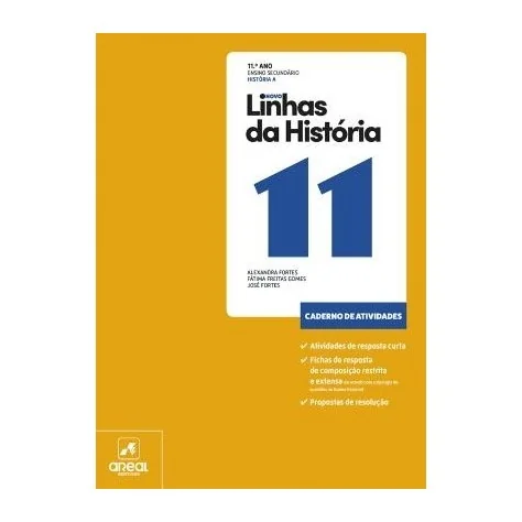 9789897678257 - Novo Linhas da História 11 - História A - Caderno de Atividades 9789897678257 - Novo Linhas da História 11 - História A - Caderno de Atividades