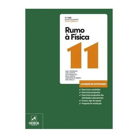 9789897678295 - Rumo à Física 11 - Física A - Caderno de Atividades