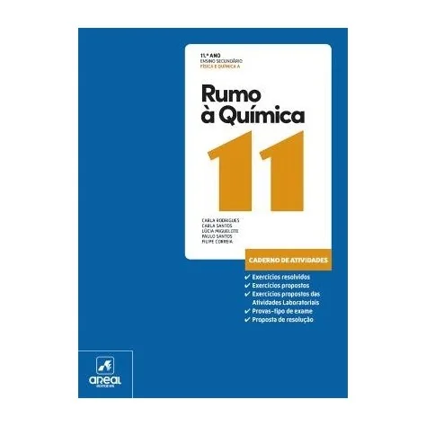 9789897678332 - Rumo à Química 11- Química A - Caderno de Atividades 9789897678332 - Rumo à Química 11- Química A - Caderno de Atividades