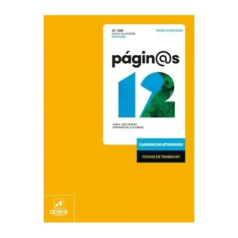 9789897679025 - Págin@s 12 - Português - Caderno de Atividades