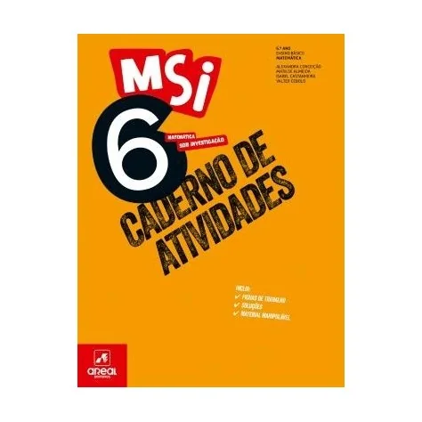 9789897679209 - MSI 6 - Matemática Sob Investigação 6 - Caderno de Atividades 9789897679209 - MSI 6 - Matemática Sob Investigação 6 - Caderno de Atividades
