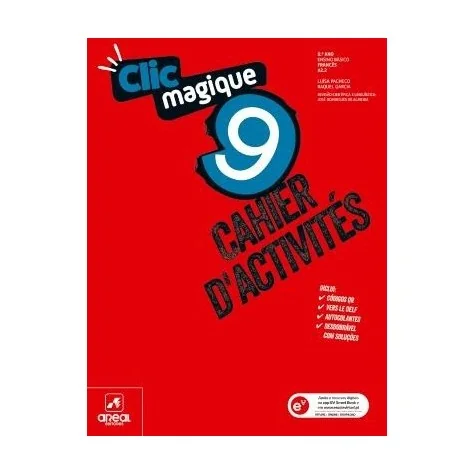 9789897679421 - Clic Magique 9 - Francês - Nível A2.2 - Cahier d'activités/Caderno de Atividades 9789897679421 - Clic Magique 9 - Francês - Nível A2.2 - Cahier d'activités/Caderno de Atividades