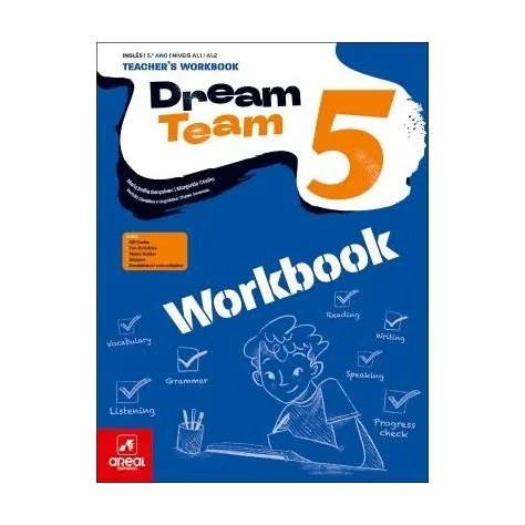 9789897679896 - Dream Team 5 - Inglês - Workbook/Caderno de Atividades