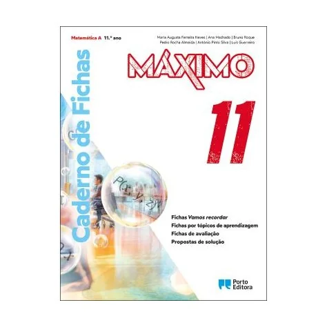 9789720425119 - Máximo 11 - Matemática A - Caderno de Atividades 9789720425119 - Máximo 11 - Matemática A - Caderno de Atividades