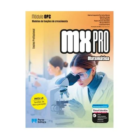 9789720443823 - MX PRO - Matemática - Módulo OP2 - Modelos de funções de crescimento - Ensino Profissional 9789720443823 - MX PRO - Matemática - Módulo OP2 - Modelos de funções de crescimento - Ensino Profissional