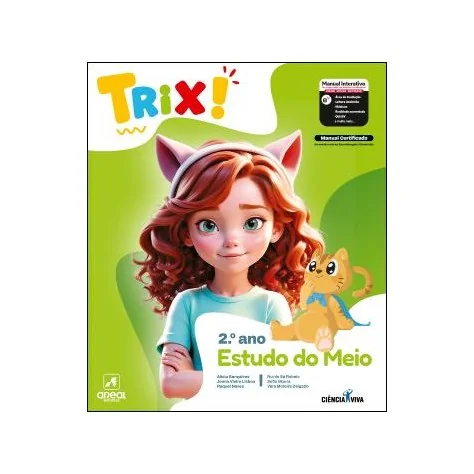 9789895750108 - TRIX - Estudo do Meio - 2.º Ano - Manual do Aluno