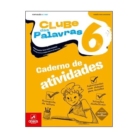 9789895750207 - Clube das Palavras 6 - Português - Caderno de Atividades 9789895750207 - Clube das Palavras 6 - Português - Caderno de Atividades