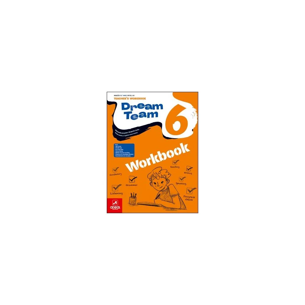 9789895750245 - Dream Team 6 - Inglês - Workbook - Caderno de Atividades