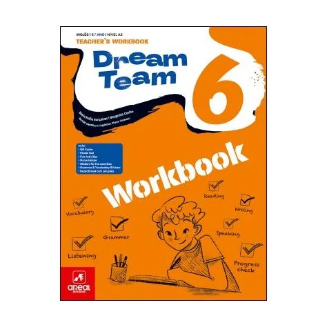 9789895750245 - Dream Team 6 - Inglês - Workbook - Caderno de Atividades 9789895750245 - Dream Team 6 - Inglês - Workbook - Caderno de Atividades