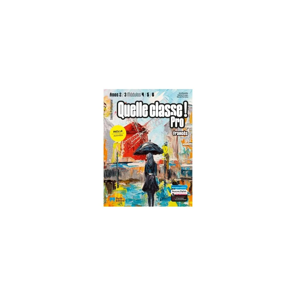 9789720440556 - Quelle classe ! Pro - Francês - Iniciação - Módulos 4