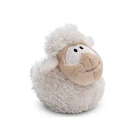 Ovelha Branca Anti-Stress em Peluche Wooly Gang 2 Nici 8cm