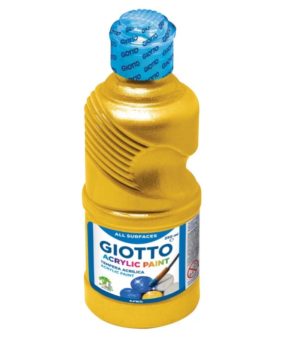 Frasco Guache Acrílico Giotto 250 ml 533800 Dourado Frasco Guache Acrílico Giotto 250 ml 533800 Dourado
