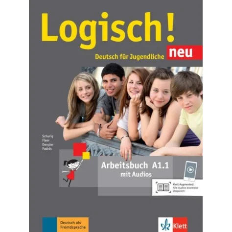 9783126052047 - Logisch! Neu A1.1 Arbeitsbuch - Alemão 7º Ano - Caderno de Atividades 9783126052047 - Logisch! Neu A1.1 Arbeitsbuch - Alemão 7º Ano - Caderno de Atividades