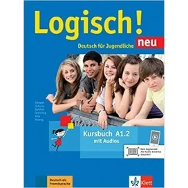 9783126052054 - Logisch! Neu A1.2 Kursbuch - Alemão 8.º Ano - Manual do Aluno