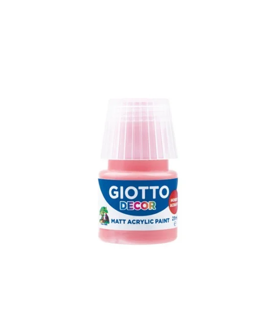 Frasco Guache Acrílico Giotto Decor 25 ml 538106 Pêssego Frasco Guache Acrílico Giotto Decor 25 ml 538106 Pêssego