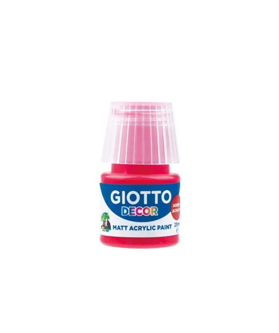 Frasco Guache Acrílico Giotto Decor 25 ml 538107 Vermelhão Frasco Guache Acrílico Giotto Decor 25 ml 538107 Vermelhão