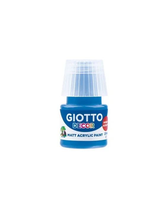Frasco Guache Acrílico Giotto Decor 25 ml 538116 Azul Cobalto Frasco Guache Acrílico Giotto Decor 25 ml 538116 Azul Cobalto