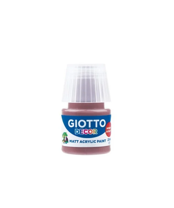 Frasco Guache Acrílico Giotto Decor 25 ml 538123 Castanho Frasco Guache Acrílico Giotto Decor 25 ml 538123 Castanho