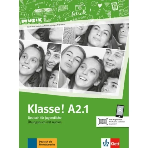 9783126071352 - Klasse! A2.1 Arbeitsbuch Alemão - 9.º Ano - Caderno de Atividades 9783126071352 - Klasse! A2.1 Arbeitsbuch Alemão - 9.º Ano - Caderno de Atividades
