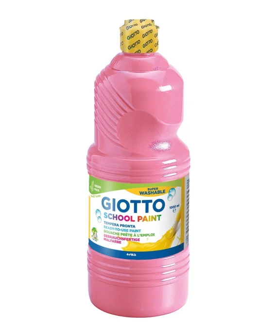 Frasco Guache Escolar Giotto 1000 ml 535506 Rosa Frasco Guache Escolar Giotto 1000 ml 535506 Rosa