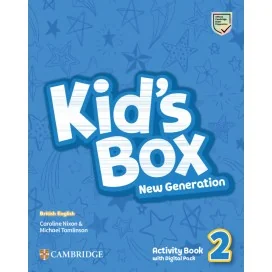 9781108895491 - Kid's Box New Generation Level 2 Activity Book with Digital Pack British English - Caderno de Atividades