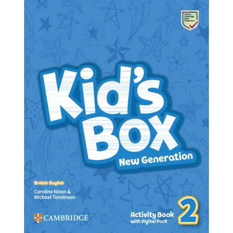 9781108895491 - Kid's Box New Generation Level 2 Activity Book with Digital Pack British English - Caderno de Atividades