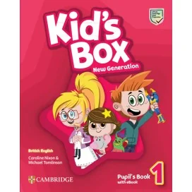 9781108815574 - Kid's Box New Generation Level 1 Pupil's Book with eBook British English