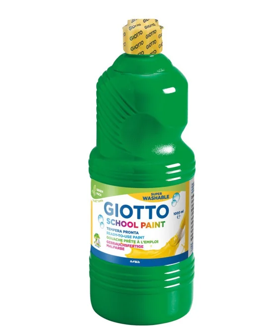Frasco Guache Escolar Giotto 1000 ml 535512 Verde Frasco Guache Escolar Giotto 1000 ml 535512 Verde