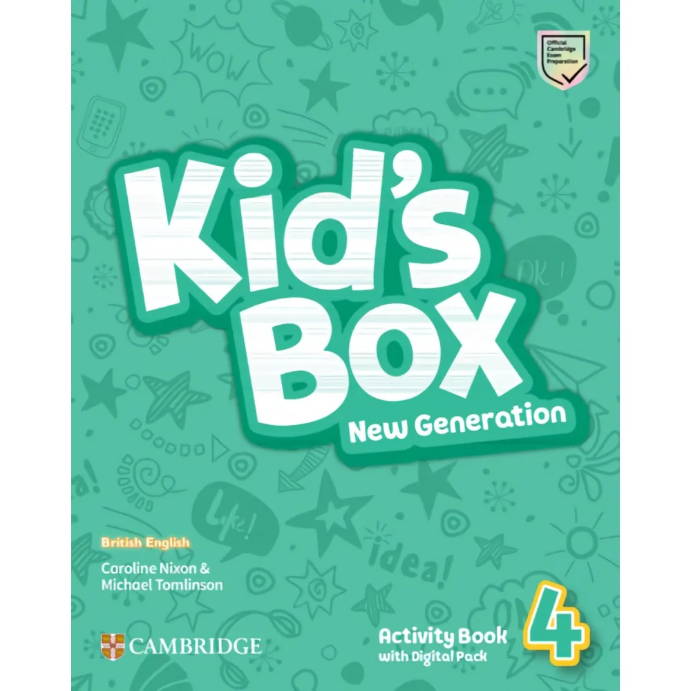 9781108889971 - Kid's Box New Generation Level 4 Activity Book with Digital Pack British English