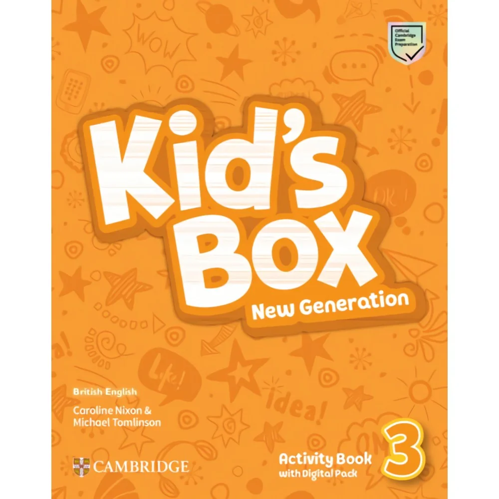 9781108895545 - Kid's Box New Generation Level 3 Activity Book with Digital Pack British English - Caderno de Atividades