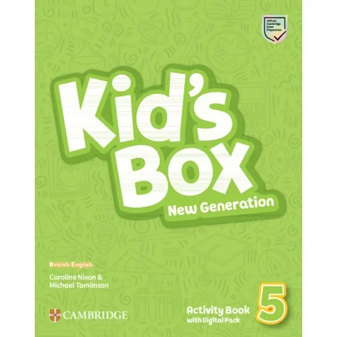 9781108890038 - Kid's Box New Generation Level 5 Activity Book with Digital Pack British English - Caderno de Atividades