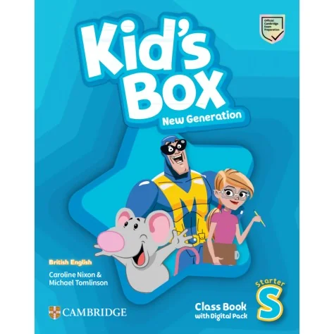 9781108895408 - Kid's Box New Generation Starter Class Book with Digital Pack British English - Manual do Aluno 9781108895408 - Kid's Box New Generation Starter Class Book with Digital Pack British English - Manual do Aluno