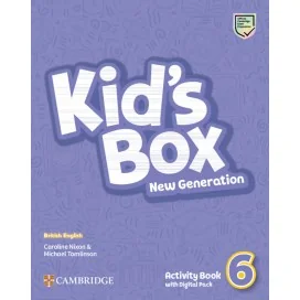 9781108894906 - Kid's Box New Generation Level 6 Activity Book with Digital Pack British English - Caderno de Atividades