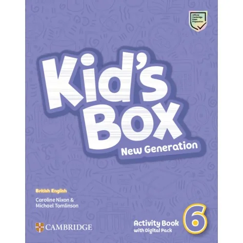 9781108894906 - Kid's Box New Generation Level 6 Activity Book with Digital Pack British English - Caderno de Atividades