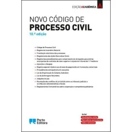 9789720006332 - Novo Código de Processo Civil - Edição Académica