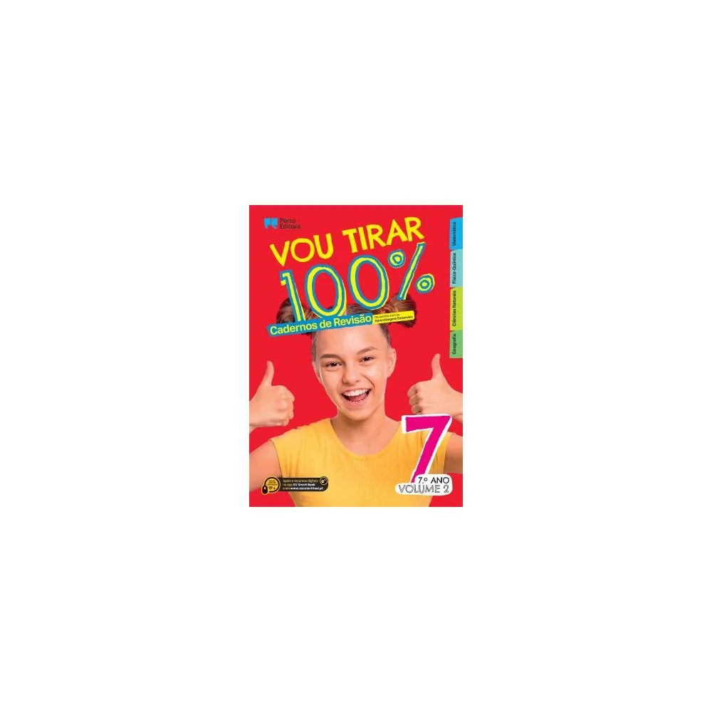 9789720004017 - Vou tirar 100% - 7.º Ano - Volume 2