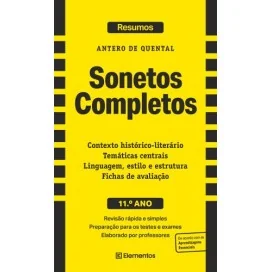 Resumos - Sonetos Completos - Antero de Quental - 11.º Ano