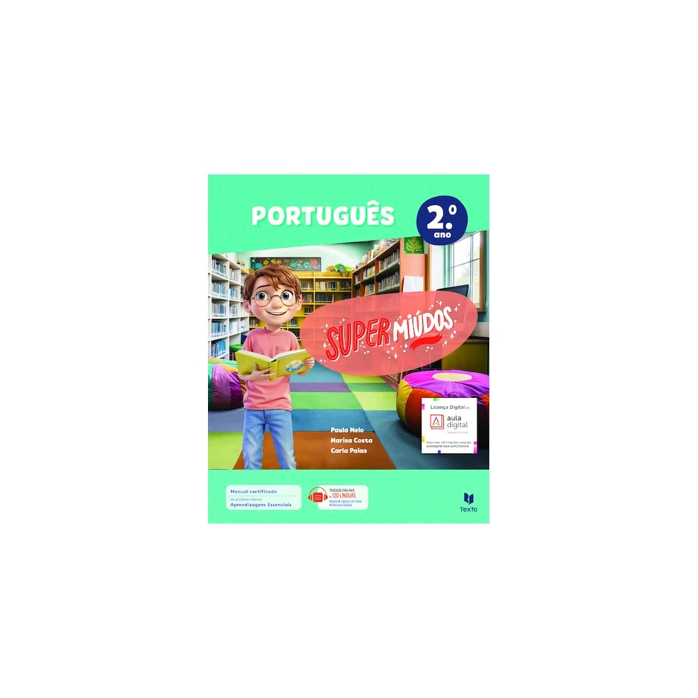 9789724759456 - Supermiúdos - Português 2.º Ano - Manual do aluno