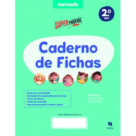 9789724759463 - Supermiúdos - Português 2.º Ano - Caderno de Atividades 9789724759463 - Supermiúdos - Português 2.º Ano - Caderno de Atividades