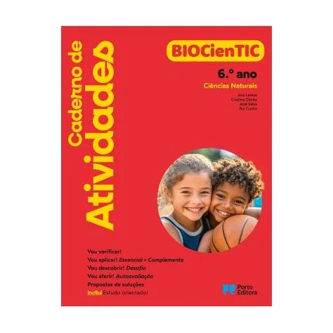 9789720207104 - BIOCienTIC 6 - Ciências Naturais - Estudo orientado!/Caderno de Atividades 9789720207104 - BIOCienTIC 6 - Ciências Naturais - Estudo orientado!/Caderno de Atividades
