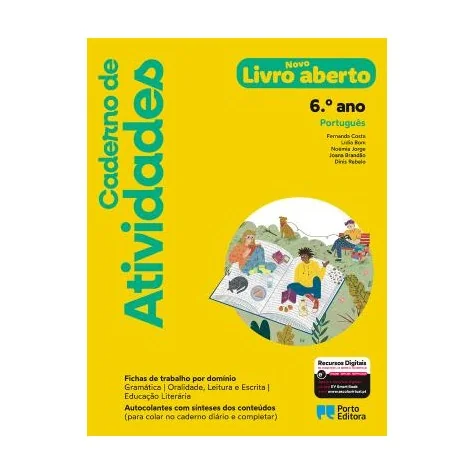 9789720200242 - Novo Livro aberto 6 - Português - Caderno de Atividades 9789720200242 - Novo Livro aberto 6 - Português - Caderno de Atividades